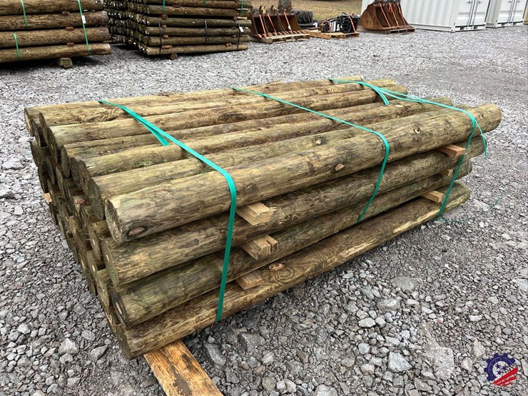 bundle-of-(36)-4”x7’-treated-fence-post-image-4