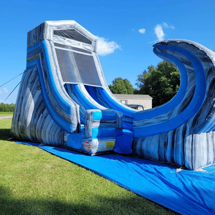 Single Lane 19' Inflatable Water Slide