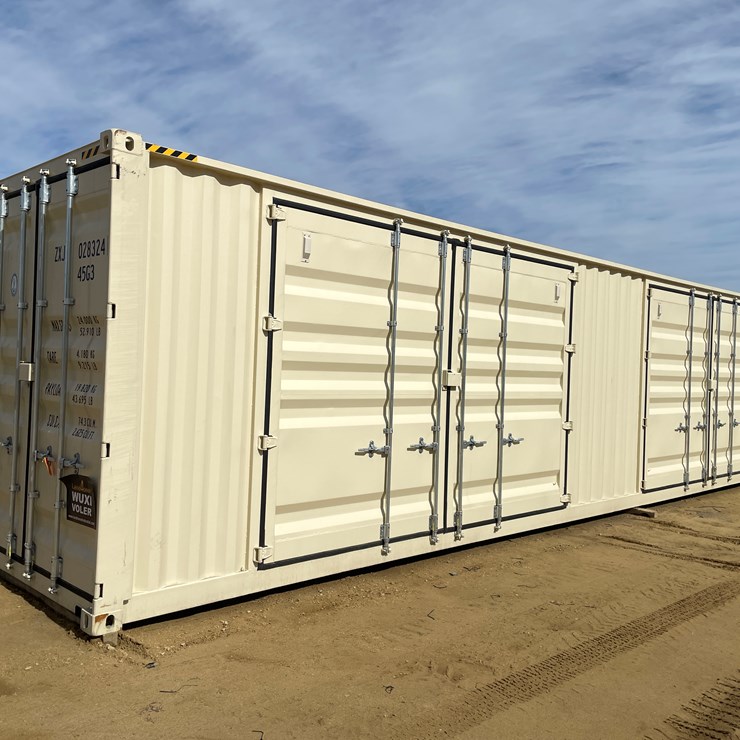 #114 • 40' High-Cube Multi-Door Shipping Container