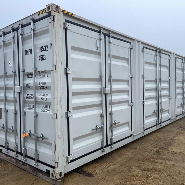 #113 • 40' High Cube Multi Door Shipping Container