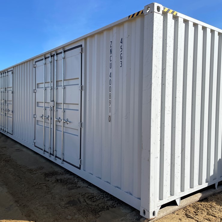 #110 • 40' High Cube Multi-Door Shipping Container