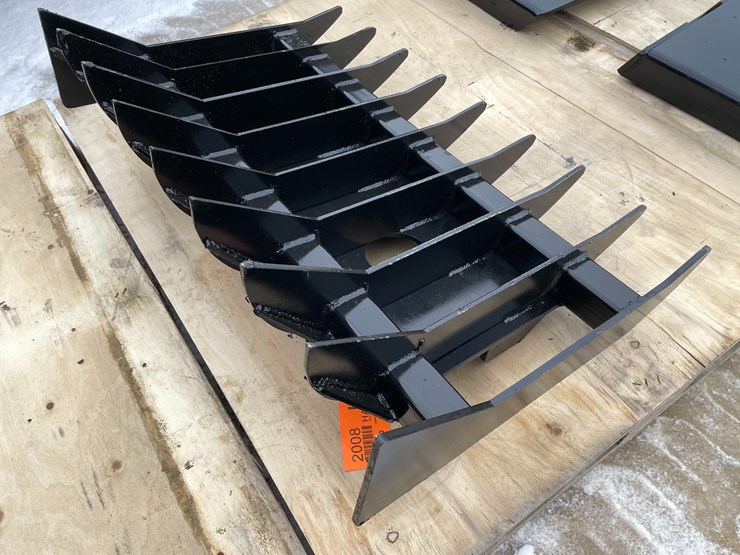 #2008-•-mini-skid-steer-root-rake-attachment-image-1