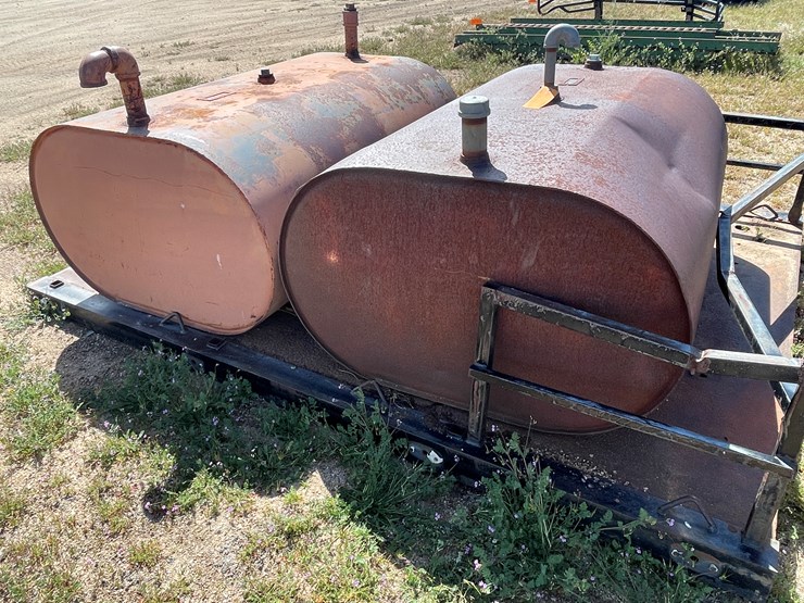 #4048-•-fuel-barrels-on-metal-platform-image-1