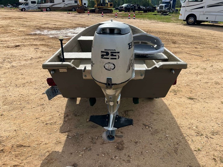 14'-fiberglass-jon-boat-w/honda-25hp-4-stroke-outboard-motor-&-trailer-image-6