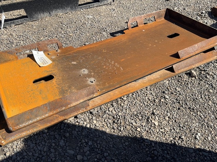 #1057-•-qty(2)-skid-steer-weld-on-plates-image-1