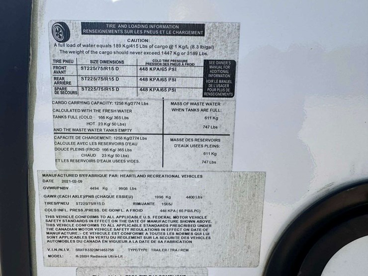 2021-radiance-28bh-bumper-pull-camper---bunks-image-34