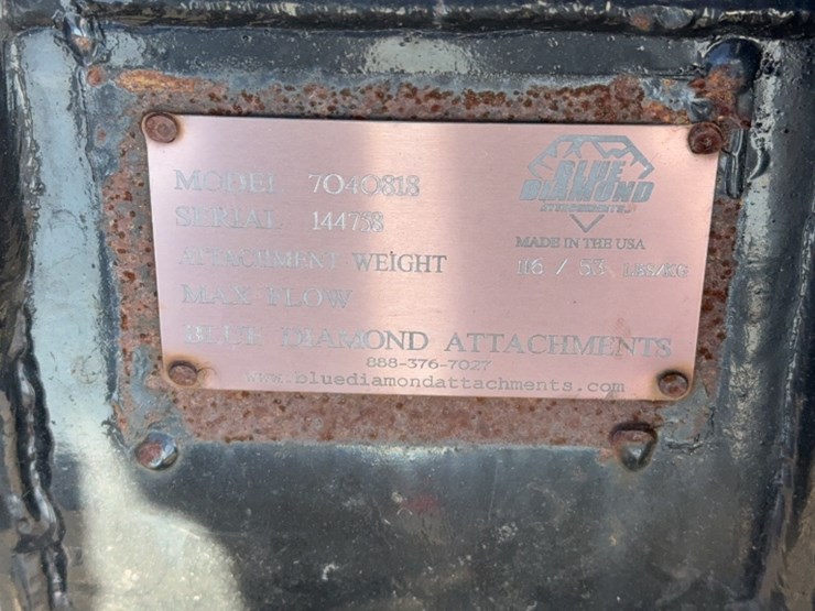 #2002-•-blue-diamond-18"-mini-excavator-tooth-bucket-image-4