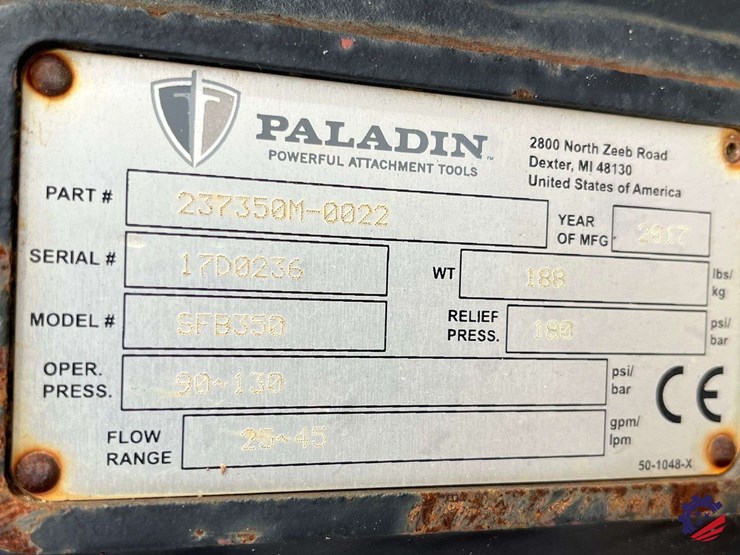 2017-paladin-sfb350-mini-skid-hydraulic-hammer-attachment-image-11