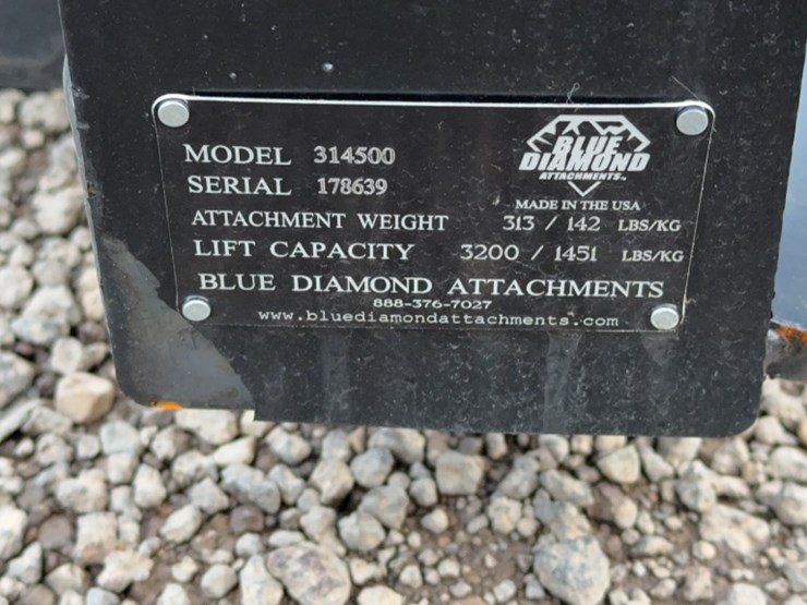 #2025-•-blue-diamond-48"-skid-steer-block-pallet-forks-image-2