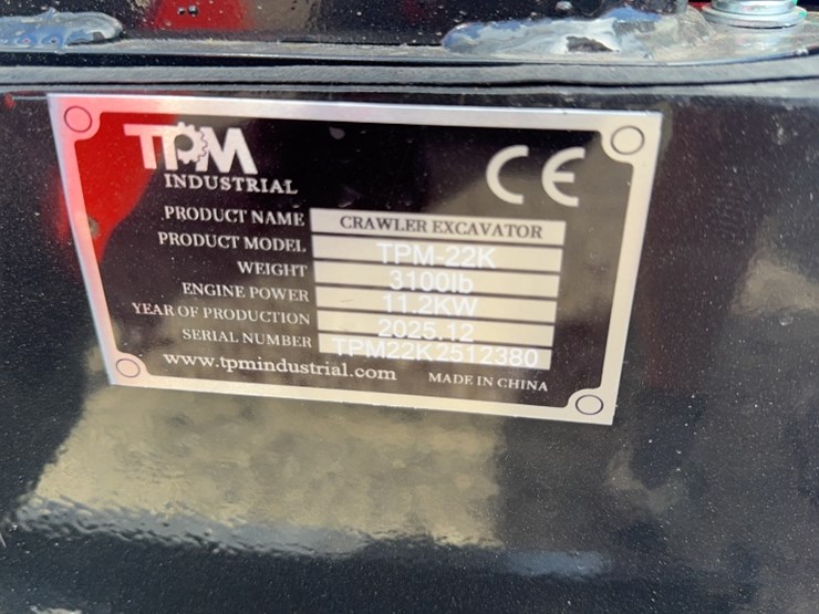 #1099-•-2025-tpm-22k-mini-excavator-image-10