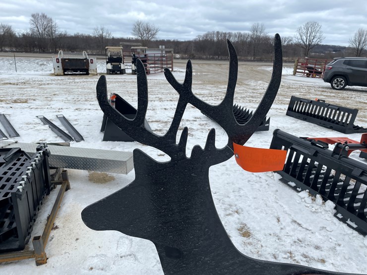 #2036-•-3/8"-ar500-steel-deer-shooting-target-image-4
