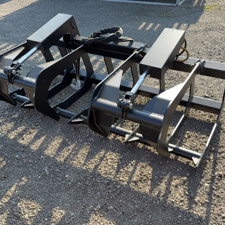 #2085 • TRUBILT 66" SKID STEER 2 CYL GRAPPLE