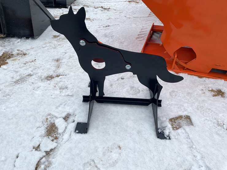 #2038-•-3/8"-ar500-steel-coyote-shooting-target-image-2