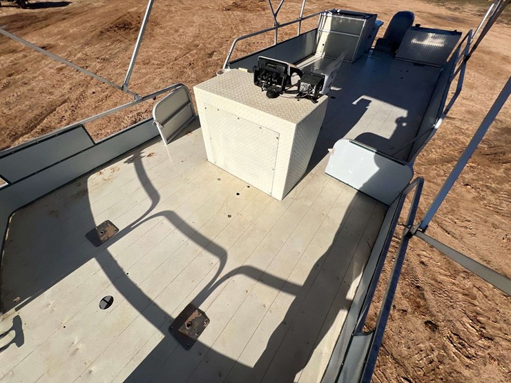 2000-all-aluminum-25'-pontoon-boat-w/-trailer-image-16