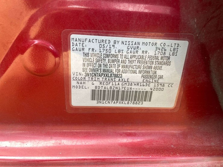 2019-nissan-versa-sv-4-door-sedan-(114,431-miles)-image-26