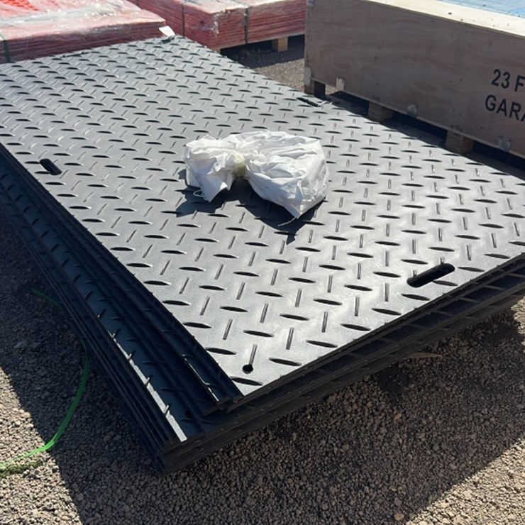 #1063 • QTY (20) 4'X8' GROUND PROTECTION MATS