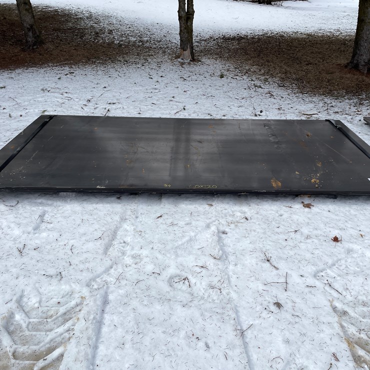 #2062 • (2) 3/4" Thick Steel Plate