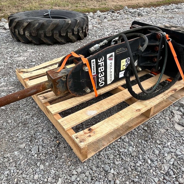 2017 PALADIN SFB350 Mini Skid Hydraulic Hammer Attachment