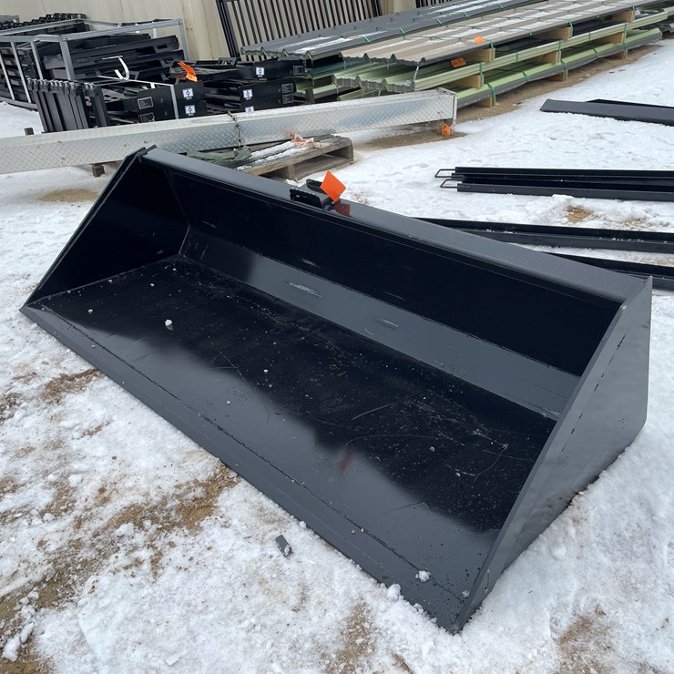 #2040 • Skid Steer Mount 90" Bucket with Blade