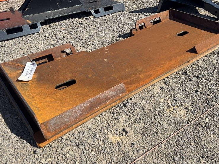 #1045-•-qty(2)-skid-steer-weld-on-plates-image-2