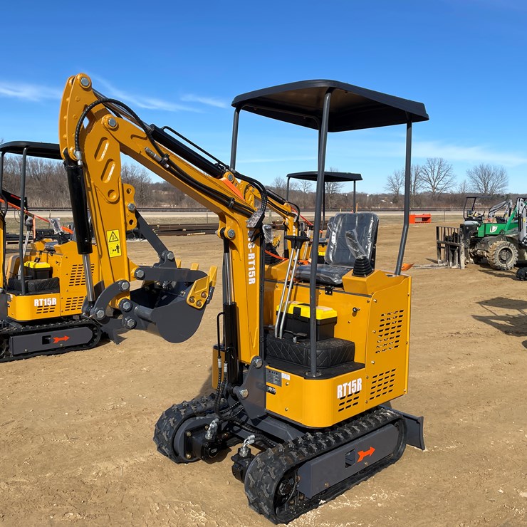 #1037 • New ATS RT15R Mini Excavator