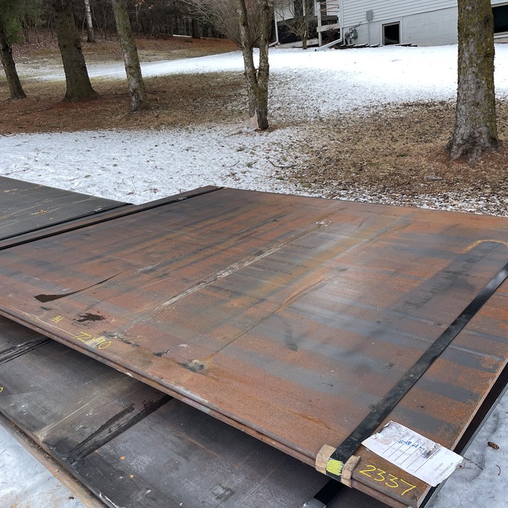 #2063 • (2) 3/4" Thick Steel Plate