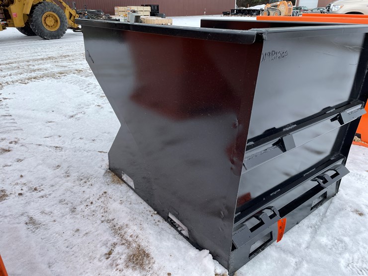 #2006-•-2-yard-skid-steer-mount-trash-hopper-image-7