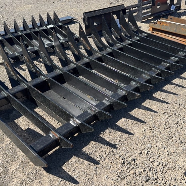 #1024 • 70" SKID STEER ROOT RAKE
