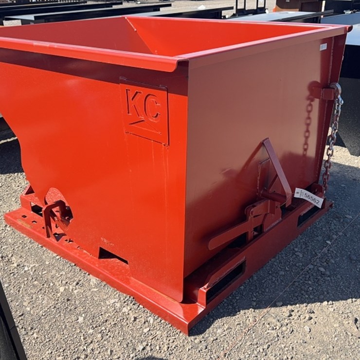 #1005 • MEDIUM FORKLIFT SELF DUMPING DUMPSTER