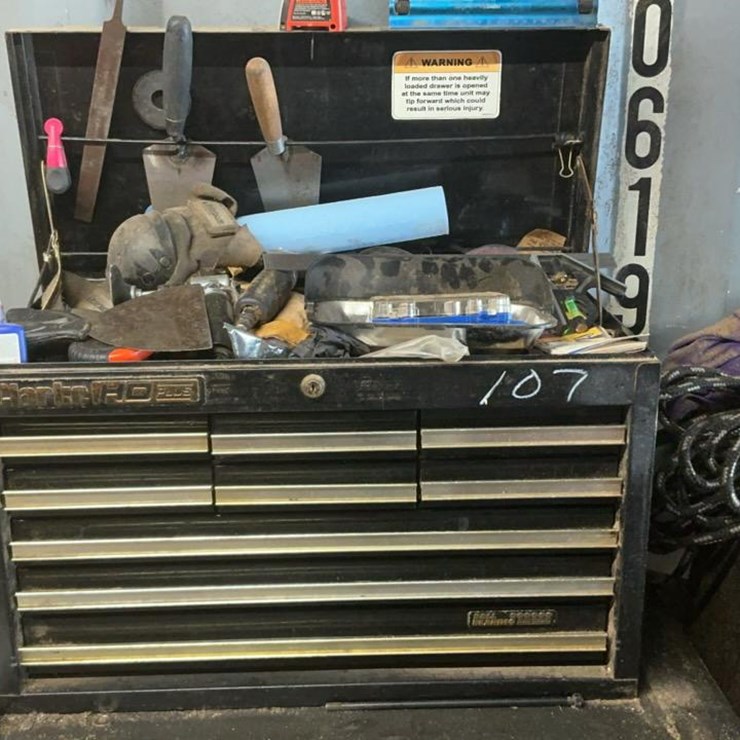 #107 • Clarke HD Plus Tool Chest and Contents