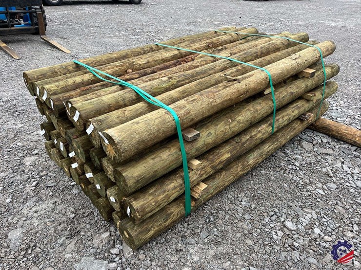 bundle-of-(36)-4”x7’-treated-fence-post-image-2