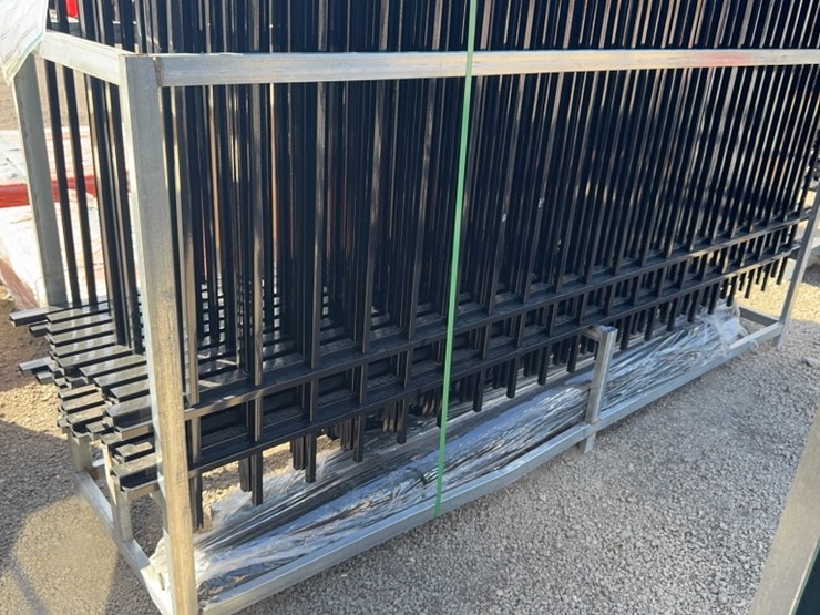 #1088-•-qty-(20)-7'x10'-wrought-iron-fence-panels-image-8