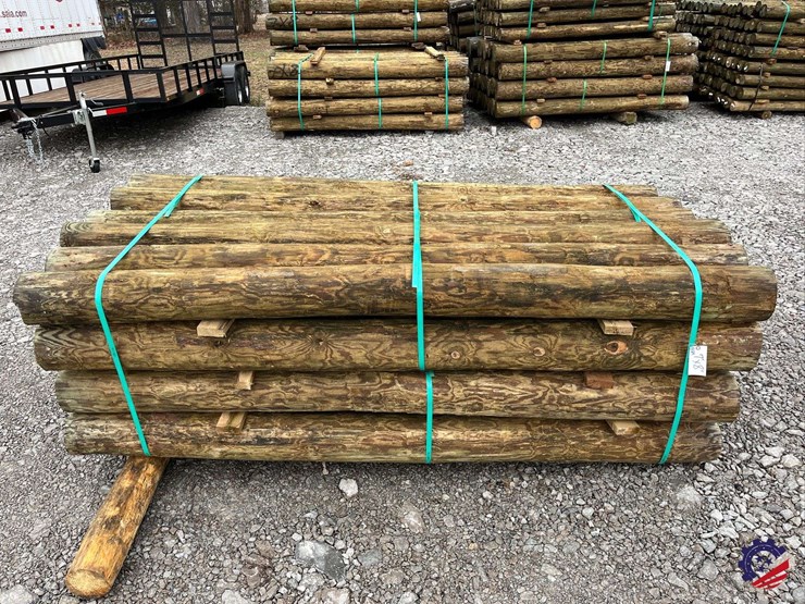 bundle-of-(24)-7”x8’-treated-fence-post-image-5
