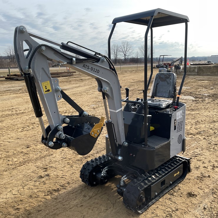 #1044 • New ATS D12D Mini Excavator
