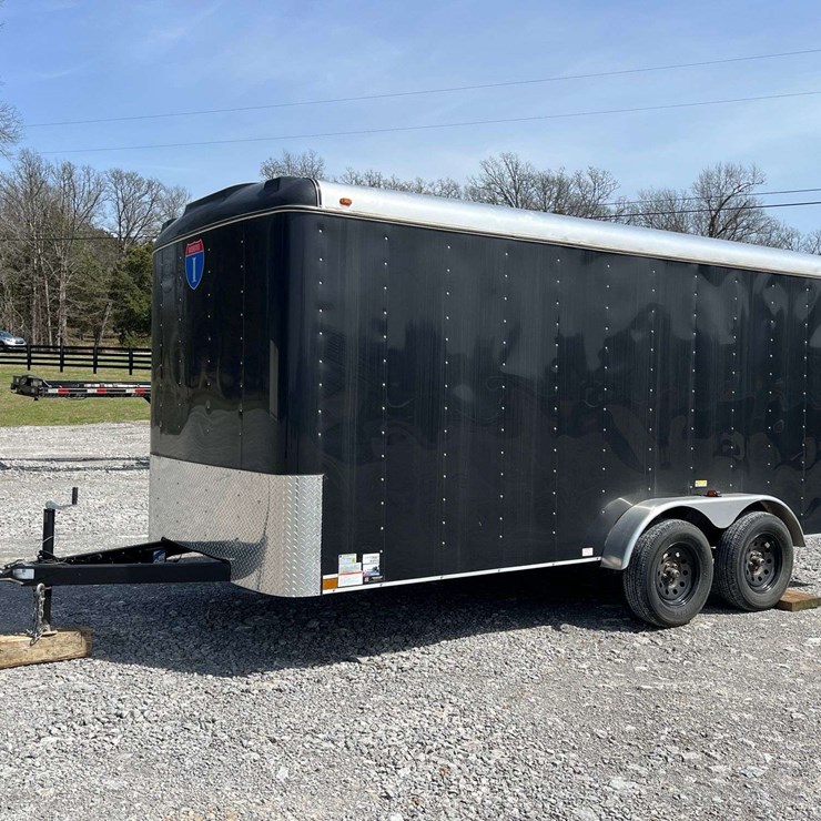 2023 INTERSTATE WEST VICTORY T/A 16’ Enclosed Tag Trailer