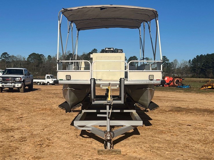 2000-all-aluminum-25'-pontoon-boat-w/-trailer-image-6