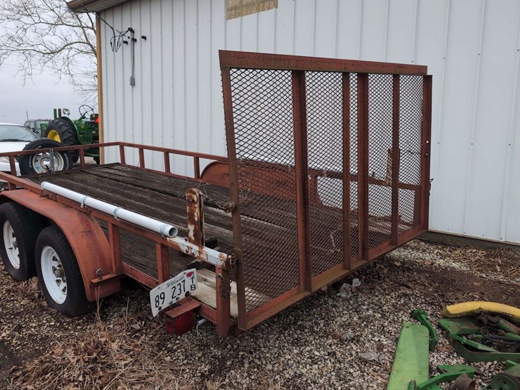 utility-trailer-with-gate-and-spare-tire---no-title---16’-long-deck-image-9