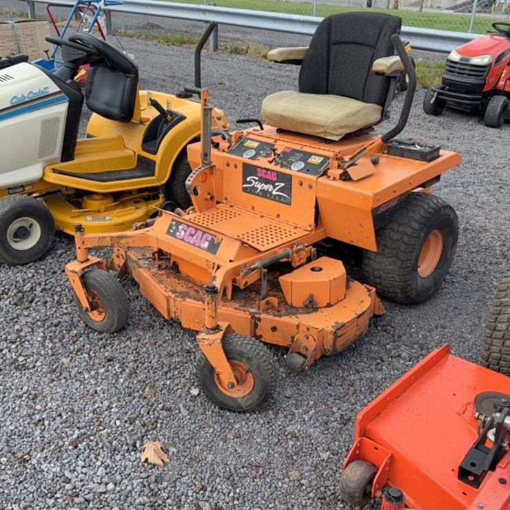 #4066 • SCAG SUPER Z ZERO TURN MOWER
