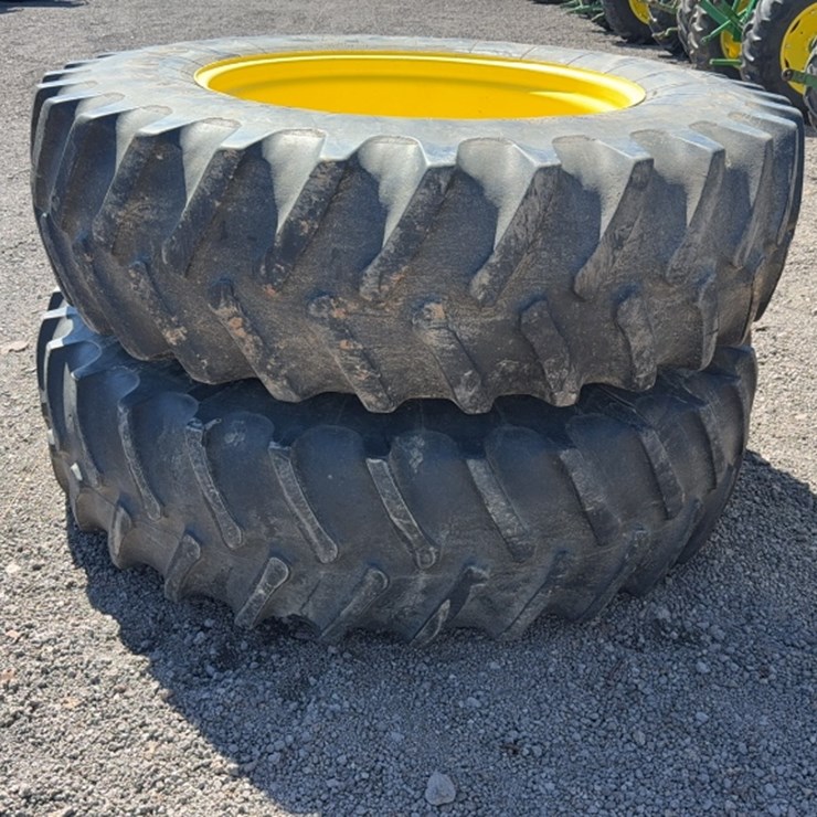 #3017 • QTY (2) 20.2 42 TRACTOR TIRES
