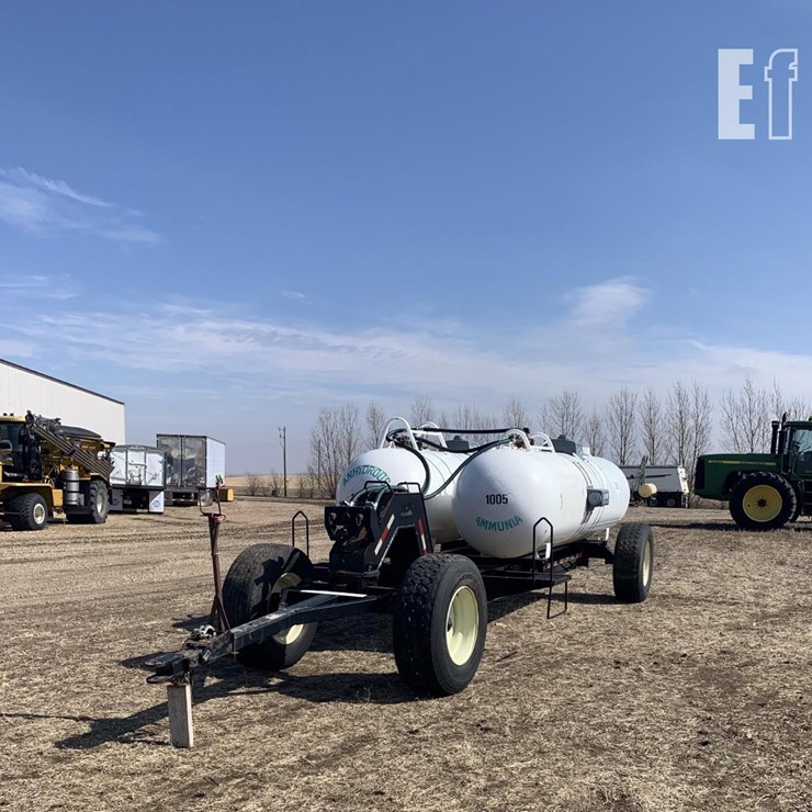 2010 B-B DUAL ANHYDROUS TANKS ON RUNNING GEAR, 100 2961
