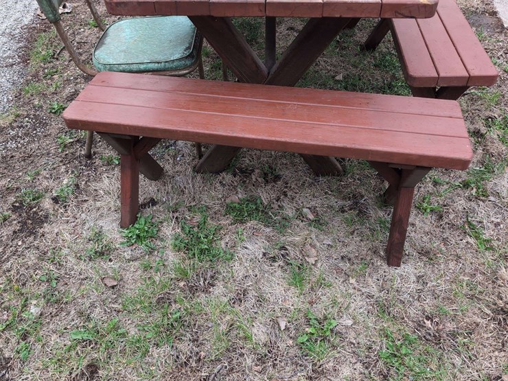 eight-foot-table-with-benches-and-chairs-image-2