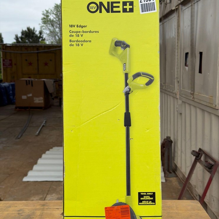 RYOBI 18 VOLT EDGER/4 POSITION DEPTH ADJUSTMENT