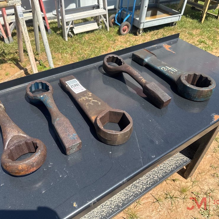 (5) VARIOUS SIZE HAMMER WRENCHES