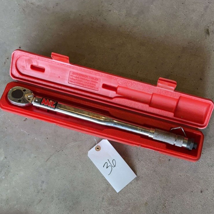 MTI Torque Wrench with Case