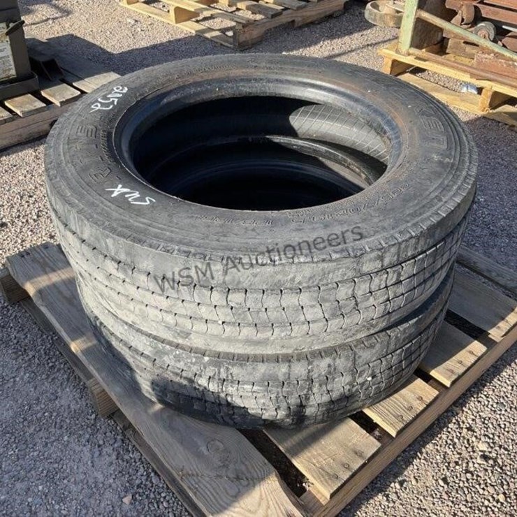(2) 225/70R19.5 FALKEN TIRES