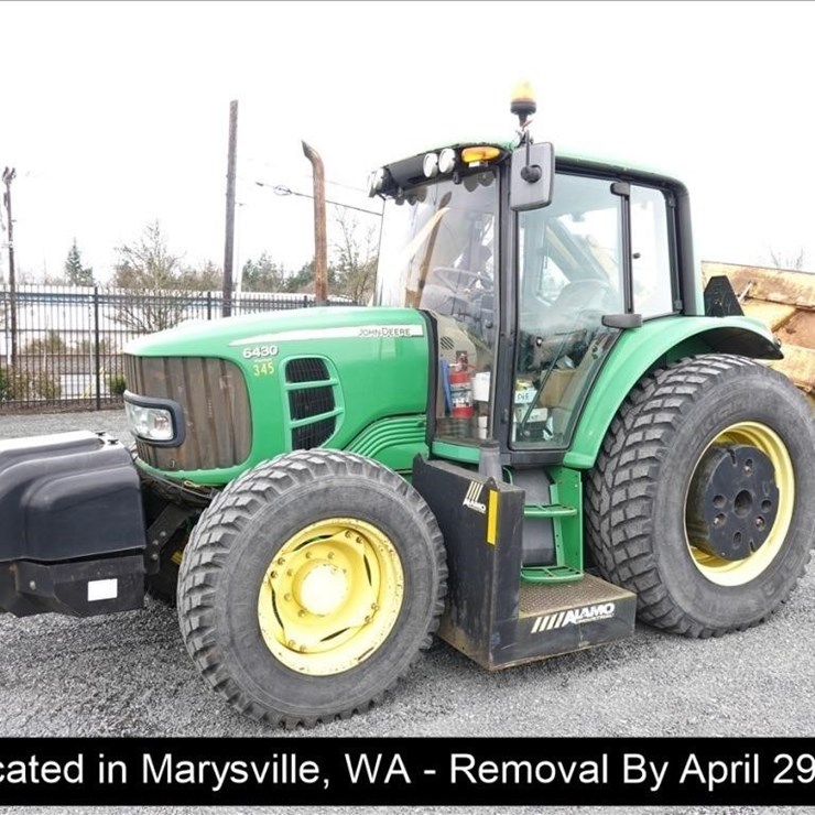 2012 JOHN DEERE 6430