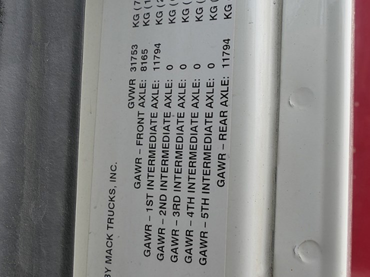 2017-mack-gu713-quad-axle-dump-truck,-sn:1m2ax09c5hm032603,-mack-mp8,-allison-auto,-j-&-j-21'-steel-image-12