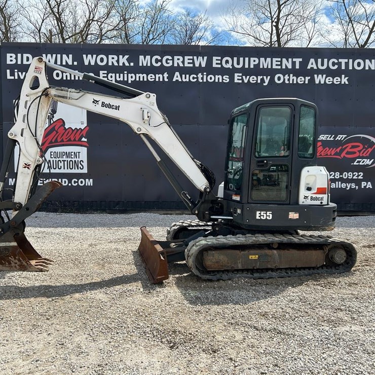 2019 BOBCAT E55