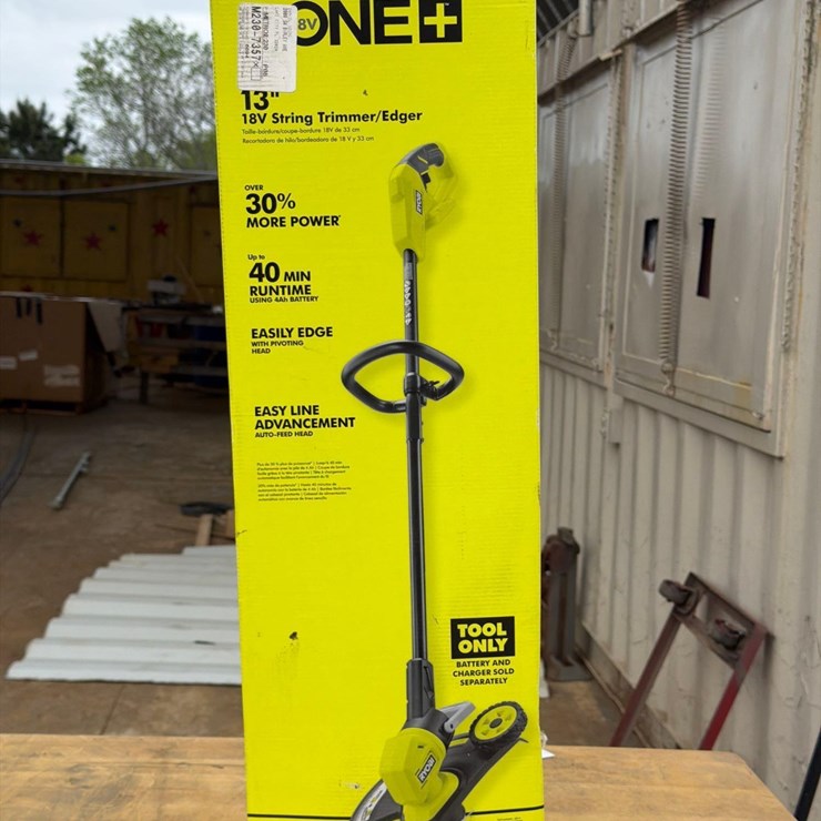 RYOBI 13 18 V STRING TRIMMER/EDGER KIT