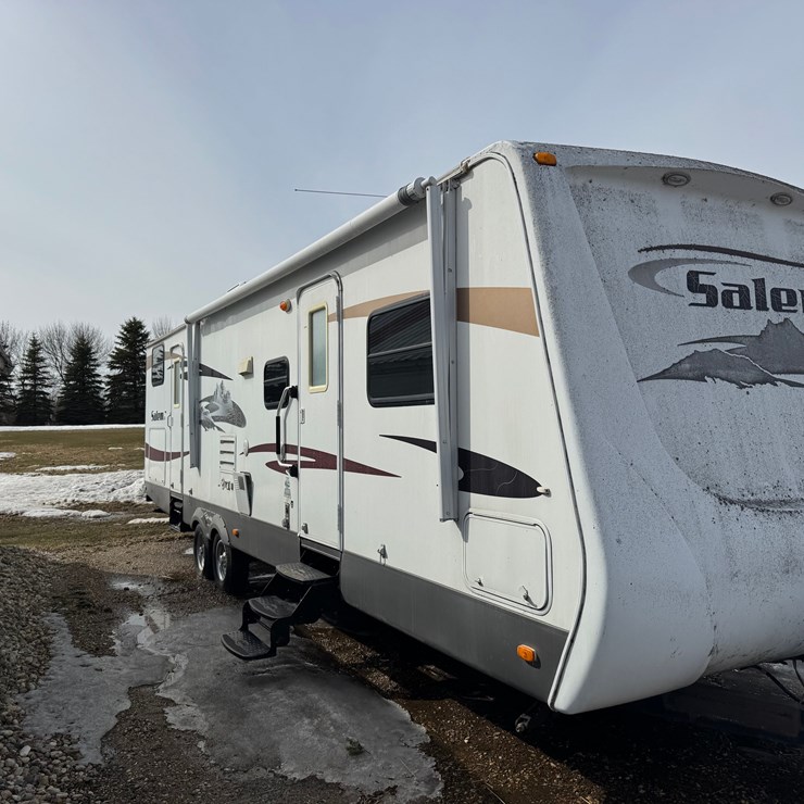 Seller #26.  2009 Salem camper, 31 feet, bumper hitch, 3 slides, awning